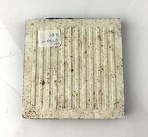 Antique Matte Black Franklin Tile Company Porcelain 4" x 4" Floor Or Wall Tile