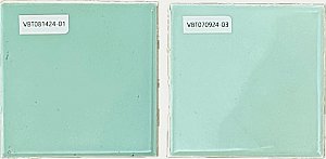 Antique American Olean Green Gloss 4-1/4" Bathroom Field Tile