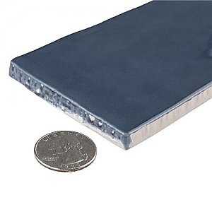 Castillo Denim Blue 2-7/8" x 5-7/8" Subway Tile - Sold Per Case of 44 Tile - 5.67 Square Feet