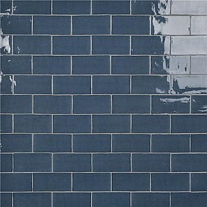 Castillo Denim Blue 2-7/8" x 5-7/8" Subway Tile - Sold Per Case of 44 Tile - 5.67 Square Feet