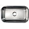 Gourmetier Undermount Single Bowl Kitchen Sink - Brushed Stainless Steel