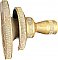 Antique 2 pc. Porcelain & Brass Shower Head - Circa 1920