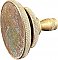 Antique 2 pc. Porcelain & Brass Shower Head - Circa 1920
