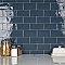 Castillo Denim Blue 2-7/8" x 5-7/8" Subway Tile - Sold Per Case of 44 Tile - 5.67 Square Feet