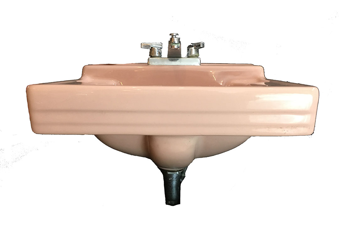 Nordic Pink Washbasin Sink Bathroom Counter Top Sinks Household