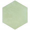 Horizon Hex Verde 7-3/4" x 9" Ceramic Floor & Wall Tile - Per Case of 24 - 8.88 Sq. Ft