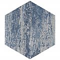Cassis Hex Blue 8-5/8" x 9-7/8" Porcelain Floor & Wall Tile - Per Case of 25 - 11.50 Sq. Ft.
