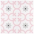 Daria Rose 9-3/4" x 9-3/4"  Porcelain Floor & Wall Tile - 16 Tiles Per Case - 10.88 Sq. Ft.