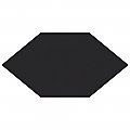 TexTile -  Basic Kayak Black 6-1/2" x 12-1/2" Porcelain Floor & Wall Tile - 20 Tiles Per Case - 8.4 Sq. Ft.