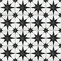 Stella Luxe Nero 9-3/4" x 9-3/4" Porcelain Floor & Wall Tile - 16 Tiles Per Case - 10.88 Sq. Ft.