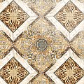 Touba 17-5/8" x 17-5/8" Ceramic Floor and Wall Tile - 8 Tiles Per Case - 17.52 Square Feet