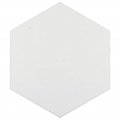 Hexatile Matte Blanco 7" x 8" Porcelain Tile - Sold Per Case of 25 - 7.67 Square Feet