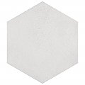 Heritage Hex Snow 7" x 8" Porcelain Floor & Wall Tile - 25 Tiles Per Case - 7.5 Sq. Ft.