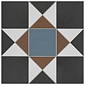Vanity Nouveau 13" x 13" Porcelain Floor & Wall Tile - 10 Tiles Per Case - 12.0 Sq. Ft.