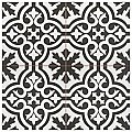 Berkeley Black II 17-5/8" x 17-5/8" Ceramic Floor/Wall Tile - 6 Tiles Per Case - 13.14 Sq. Ft.