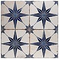 Kings Star Luxe Blue 17-5/8" x 17-5/8" Ceramic Floor & Wall Tile - 5 Tiles Per Case - 10.95 Sq. Ft.