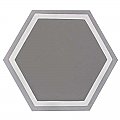 Cemento Hex Holland Strait - 7-7/8" x 9" Handmade Cement Tile - Per Case of 12 - 5.51 Sq. Ft