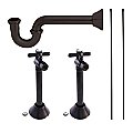 Trimscape Traditional Plumbing Supply Kit Combo - Oil Rubbed Bronze