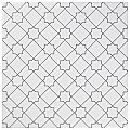 Sevillano Giralda White 7-7/8" x 7-7/8" Ceramic Wall Tile - 25 Tiles Per Case - 11.0 Sq. Ft.