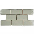 Chester Subway Wall Tile - 3" x 6" - Sage - Per Case of 44 - 6.02 Sq. Ft