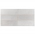 Kings Raku White 15-3/4" x 7-7/8" Ceramic Wall Tile - Sold Per Case of 12 - 10.71 Square Feet