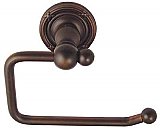 Solid Brass Euro Toilet Paper Holder - Multiple Backplates and Finishes Available