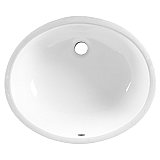 American Standard Ovalyn Large Under Counter or Undermount Bowl With Glazed Underside