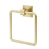 Elevate Towel Ring- Brushed Brass