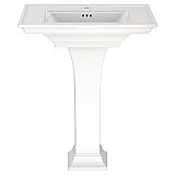 American Standard Town Square 30" Pedestal Sink - Single Hole Drilling - White