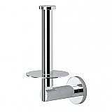 Channel Storage Toilet Tissue Holder - Chrome