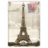 Rectangular Glass Tray - Small - Eiffel Tower