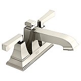 American Standard Town Square® S 4-Inch Centerset 2-Handle Bathroom Faucet 1.2 gpm/4.5 L/min With Lever Handles - Polished Nickel
