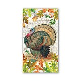 Michel Design Works Hostess Napkin Set - Fall Harvest Turkey