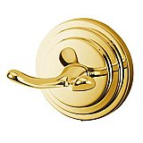 Milano Collection Robe Hook - Polished Brass
