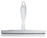 Zia 8" Bathroom Squeegee - Polished Stainless Steel & Chrome