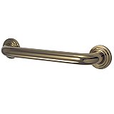 30" Milano Collection Safety Grab Bar for Bathroom - Polished Brass
