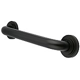 16" Manhattan Collection Safety Grab Bar for Bathroom - Oil Rubbed Bronze