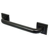 16" Claremont Collection Safety Grab Bar for Bathroom - Oil Rubbed Bronze