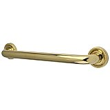 24" Camelon Collection Safety Grab Bar for Bathroom - Polished Brass