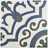 Hidraulico Ducados 9-3/4" x 9-3/4" Porcelain Tile - Sold Per Case of 16 Tile - 11.11 Square Feet Per Tile