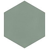 Textile Basic Hex Kale 8-5/8" x 9-7/8" Porcelain Tile - Sold Per Case of 25 - 11.56 Square Feet