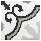 Lacour Grey Porcelain Tile - 9-3/4" x 9-3/4" - Sold Per Case of 16 - 10.76 Sq Ft Per Case