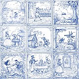 Once Upon A Tile 9-3/4"x9-3/4" Porcelain F/W Tile - 10.88 Sq Ft per Case