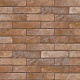 Brooklin Brick Cotto 2-3/8" x 9-3/4" Porcelain Floor and Wall Tile - 34 Tiles Per Case - 5.78 Square Feet