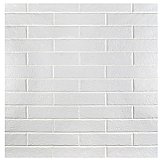 Brooklin Brick White 2-3/8" x 9-3/4" Porcelain Floor & Wall Tile - 34 Tiles Per Case - 5.78 Sq. Ft.