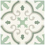 Monteca Green 9-3/4" x 9-3/4" Porcelain Floor & Wall Tile - 16 Tiles Per Case - 10.88 Sq. Ft.