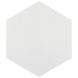 Hexatile Matte Blanco 7" x 8" Porcelain Tile - Sold Per Case of 25 - 7.67 Square Feet