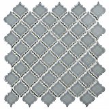 Hudson Tangier Slate 12-3/8" x 12-1/2" Porcelain Mosaic Tile - Sold Per Case of 10 - 10.96 Square Feet