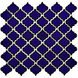 Hudson Tangier Blue Eye 12-3/8" x 12-1/2" Porcelain Mosaic Tile - Sold Per Case of 10- 10.96 Square Feet