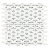 Pescado Glossy Blanco 12"x 12-1/2" Porcelain Tile - Per Sheet - 1.06 Sq. Ft.